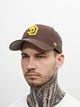 Бейсболка 47 BRAND арт. B-MVP21WBV-BWA San Diego Padres MLB (коричневый)